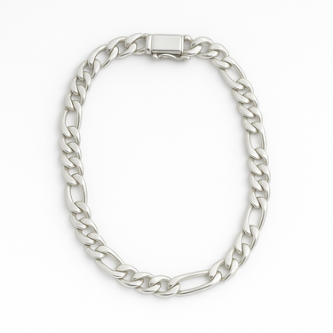 Pack Anillo labrado y Pulsera Fígaro de Plata 950